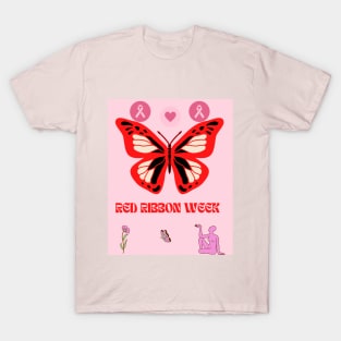 RED RIBBON WEEK T-Shirt